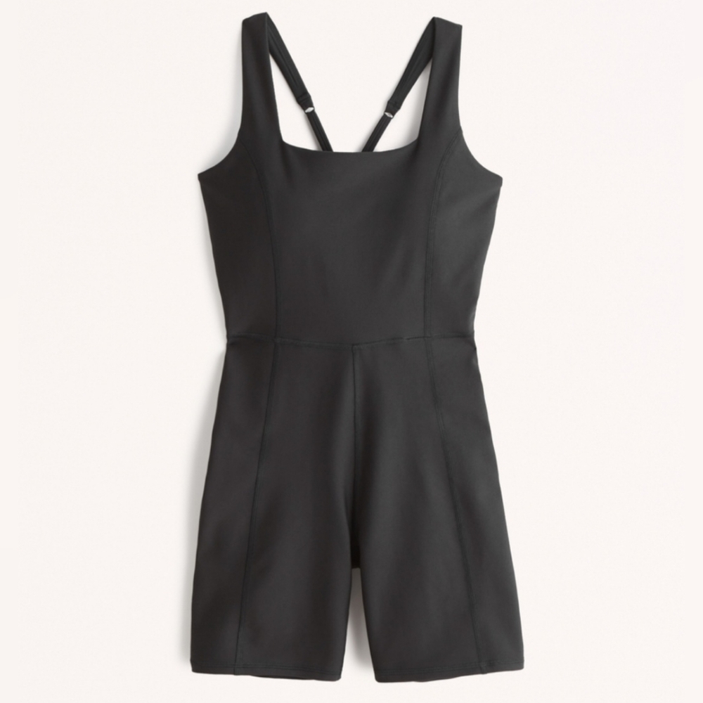 NWT Abercrombie & Fitch YPB sculptLUX Squareneck Onesie